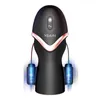 NXY Masturbateurs Vibration à trois moteurs 10 Vitesse Gland Exercice Pénis Retard Entraîneur Masseur Mâle Vibrateur Masturbateur Sex Toys pour Hommes Adultes 18 220507