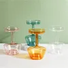 INS cristal boule bulle verre Vase fleur arrangement hydroponique verre art fleur ware décor à la maison table 220523