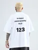 High Quality Tee Tops Short Sleeve Street Loose Large Mens Womens Casual T-shirt Top