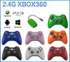 2.4GワイヤレスコントローラーゲームパッドXbox360/PS3/PC用のマイクロソフトX-Boxコントローラー用のXbox360/PS3/PC用の正確なサムジョイスティックゲームパッド