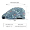 Ethnic Style Beret Hat For Women Men Fashion Print Flat Caps Male British Forward Hat Washed Denim Visor Fishbone Newsboy cap J220722