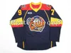 QQQ8 97 Connor McDavid Jersey Erie Otters White Blue Orange Black Ohl CoA Reverse Retro Hockey Jersey Size S-XXXL