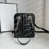 Mulheres Marmont Chain Totes Bolsa Bolsas de ombro Desinger Luxury Couro Classic Fashion Pochette Smits Smão bolsas de bolsas