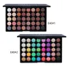 PopFeel 40 Kolory Matte Eyeshadow Palette Wodoodporna Shimmer Pro Eyes Party Party Makeup Paleta Paleta Kobiety Prezent Maquillage