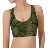 Women Sports Vest Snake Skin Cosplay 3D Print Sports Bra Yoga Running Female Fitness Tank Tops Daughter Sleeveless Tops W220617