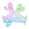 Fidget Lobster Decompression Toy Flexible Articulating Sim Articulated Stretch Luminous Fidgets Sensory Toys for Autistic Children Adults CB0524W