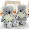 Llegó Koala Bear Soft Stuffed Toy Koala Bear Peluche de juguete para niños Regalo de cumpleaños LJ201126