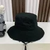 Женские широкополые шляпы Summer Le Bob Bucket Hat Luxury Designer Solid Color