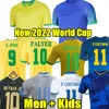 Jerseys de futebol Brasil 2022 Richarlison, Antony, Casemiro, Jesus: Raphinha, Paqueta, Vini JR, Rodrygo - Men, Mulheres e Uniformes de Crianças