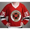 NCAA Letterkenny Maillots irlandais Jeff Parry Jersey Stephen Holcomb Leo Jennifer Lindberg Maillots de hockey sur glace Hommes Personnaliser Cousu