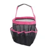 Sacs de plage de baignade Sac de bain de bain Travel Wash Gargle Rangement Sacs de rangement à sec Multi-fonction 8 poches Panier portable Organisateur imprimé B8182