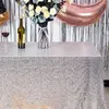 Sequin TableCloths Square Blosly Drape Table Cover na przyjęcie urodzinowe weselne Baby Bridal Shower 50x50 cala XBJK2206