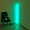 Modern LED Zemin RGB Oturma Odası İçin Açık Renkli Lambalar Evde Daimi Lamba Kapalı Aydınlatma Köşe Lamba