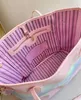 Wiosna w mieście wschód słońca kobiety torebki na zakupy torebka torba na ramię pastelowe Onthego Marshmallow hobo PETIT SAC PLAT 2 szt. Zestaw tote Crossbody