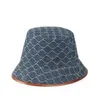 Luxurys Fashion Designers Lettera Cappello a secchiello per uomo Cappelli pieghevoli da donna Nero Fisherman Beach Visiera parasole a tesa larga ha2437