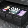 Organisateur de voiture coffre pliant boîte de rangement Durable grande capacité conteneur décor