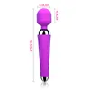 Vibrador Varinha Mgica AV, Poderoso estimulador sexig, brinquedo ertico para mulheres vuxen, de clitris, ponto g, produtos