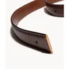 Mode slijtage lederen riem dames decoratieve toplaag cowhide simple temperament all-match jeans riem trend accessoires