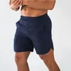 Брэты бренда бренд мужчина быстро сухой тренировки бодибилдинг спортзал Spandex Sports Jogging 2022 Pocket Fitness Training Shortsrunning