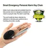 Outdoor Gadgets Självförsvar Larm 120db äggform Flicka Kvinnor Säkerhet Skydda Varning Personlig Säkerhet Skrik Högt Keychain Emergency DefenseAraMarm