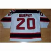 C2604 Mit Albany River Rats Mens 40 Scott Clemmensen 15 Cody 23 Rob Skrlac 31 Ari Ahonen 20 Ryan Murphy 12 Ilkka Pikkarainen Hockey Jerseys