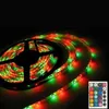 Vattentät IP65 LED -band 5M SMD 2835 RGB Strip Light 12V 300LEDS TACE RUBAN 24W med 24 nycklar Remote Controller 2A Strömförsörjning 3900139