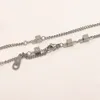 Высокое Качество Мода Choker Ожерелье Дизайнер 925 Посеребренные 18K Позолоченные Нержавеющая Сталь Письмо Подвеска Ожерелья Для Женщин Свадебные Ювелирные Изделия ZG1580