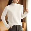 2021 Autumn Winter Women Sweater Turtleneck Cashmere Knitted Pullover Fashion Keep Warm Loose