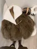 2022 Autumn Winter Women's New Faux Fur H Coats Kvinnlig långärmad lös utkläder damer Imitation päls varma jackor G166 T220810