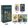 Greeting Cards 6 Styles English Tarot Guidance Divination Fate Deck Board Games With Colorful Box Family Party Playing Y2131