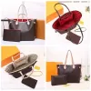 Einkaufstasche Designer-Taschen Handtasche Totes Geldbörse Mode Leder Messenger alte Blume Braunes Gitter MM-Schulter Damentaschen Hohe Kapazität Composite Luxurys Einkaufstaschen