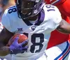 الكلية المخصصة TCU Horned Frogs Football Jersey Max Duggan Blair Conwright Garret Wallow La'Kendrick Van Zandt Ladainian Tomlinson Barber