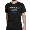 Divertente Fatal Fury Neo Geo Schermata di avvio Maglietta da uomo T-shirt in cotone con colletto tondo T-shirt a maniche corte per 220616