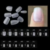 240 pc Matte XS Short Nail Tips Extension System Volledige dekking nep s zachte gel x gebeeldhouwde amandelpers op 220716