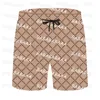 Bokstäver Printed Board Shorts Dam Herr Casual Basic Shorts Älskare Andas Sport Beach Byxor