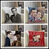 Pillow Case Musife Humphrey Bogart Pillowcase Custom Square Cover Zipper 45x45cm Drop CasePillow