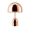 Lâmpadas de mesa Postmodern Bedroom Lamp Nordic Rose Gold Chrome Sala de estar de cabeceira Iluminação Italiana Designer metal