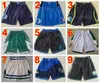 Sport Basketball Shorts Drawstring Sweatpants Running Wear Hip Pop Stitched Pant Elastic Waist Short Charles Barkley Karl Malone Pistol Pete