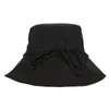 Wide Brim Hats Women Foldable Wired Sun Hat UV Protection Ribbon Bow Beach BucketWide Chur22