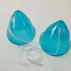 2pcs Blue x Большой размер 21 см вакуумных всасывающих чашек для подъема ягодиц для увеличения молочной железы, вакуумных массажных сисек с трубой