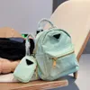 Fashion High Quality Nylon Mini size Women Bag Children School Designer Bags Backpack Springs Luxury Lady Handbags Travel Handbag Backpack Style