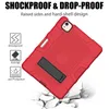 Tungt fodral för iPad Air 4 10,9 tum/pro 11,0 tum med pennhållare robust hybrid rustning stockproof kickstand tablett cover (b3)