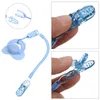 Baby Infant Toddler Dummy Pacifier Spring Soother Nipple Clip Chain Holder Strap Anti-lost Chain Baby Chew Toy