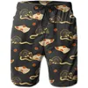 Shorts pour hommes Shorts de bain pour hommes -Pepperoni Pizza Planche de plage à séchage rapide avec doublure en filet Funny Trunk