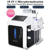 Новая 10 в 1 вода гидра микродермабразия очищающая кожа кислородная реактивная реактивная реактивная машина