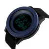 Wristwatches 2022 Skmei Sports Men يشاهدون الأزياء العسكرية السيليكون المقاومة للماء LED Digital for Clock Man Reloj Hombre ZK30 1142