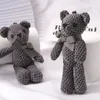 15CM Bear Stuffed Plush Toys Baby Cute Dress Key pendant Pendant Dolls Gifts Birthday Wedding Party Decor 1pcs 220628