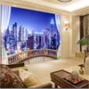 Custom Wallpaper 3d Po mural papel de parede HD City Night living room Background wall papers home decor wallpapers1812694