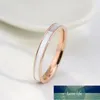 Japans en Koreaans keramische ring vrouwelijke speciale interesse ontwerp mode persoonlijkheid eenvoudige armband titanium staal rose gouden wijsvinger ring eenvoudige koude stijl