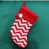 40cm Large Stockings Santa Elk Fabric Gift Socks Christmas Lovely Bag For Children Fireplace Tree Christmas Decoration